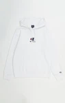 Champion Sweatshirt Hooded Sweatshirt mit neuem Champion-Logo White
