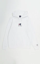 Sweatshirt Herren Hoodie mit neuem -Logo - White