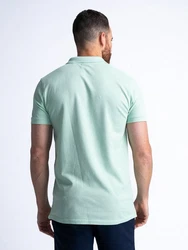 Petrol Industries Poloshirt Herren Kurzarm Grün/Hellgrün/Türkis