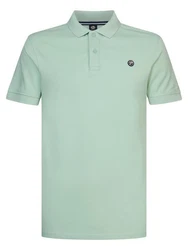 Petrol Industries Poloshirt Herren Kurzarm Grün/Hellgrün/Türkis
