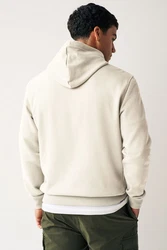 Next Oversized Fit Jersey-Hoodie Khaki/Beige/Hellgrün/Weiß