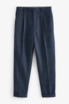 Next Nova Fides Anzughose Slim Dunkelblau/Blau/Hellblau