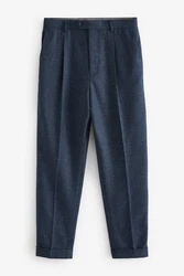 Next Nova Fides Anzughose Slim Dunkelblau/Blau/Hellblau