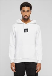 Mister Tee Kapuzenpullover Skelett Patch Hoody Weiß/Grün