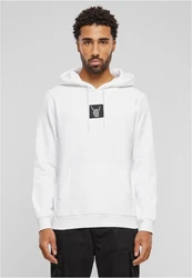 Mister Tee Kapuzenpullover Skelett Patch Hoody Weiß/Grün