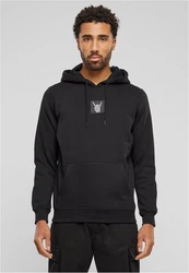 Mister Tee Kapuzenpullover Skelett Patch Hoody Schwarz