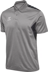hummel Poloshirt Hmlauthentic Functional Polo Hellgrau/Grau/Dunkelgrau