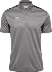 hummel Poloshirt Hmlauthentic Functional Polo Hellgrau/Grau/Dunkelgrau