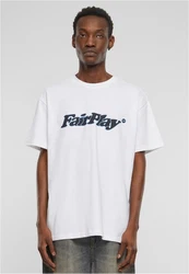 MT Upscale T-Shirt PlayFair Heavy Oversize Tee Braun