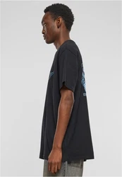 MT Upscale T-Shirt PlayFair Heavy Oversize Tee Braun/Rot/Dunkelblau