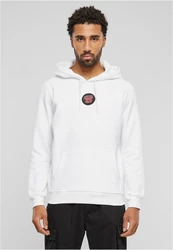 Mister Tee Kapuzenpullover Ballin Patch Hoody Weiß/Rosa