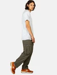 REELL Cargohose Cargo Ripstop Khaki/Dunkelgrün