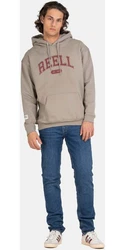 REELL Kapuzenpullover Team Hoodie Grau/Khaki/Beige/Braun
