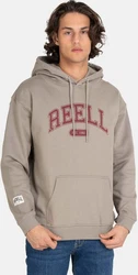 REELL Kapuzenpullover Team Hoodie Grau/Khaki/Beige/Braun