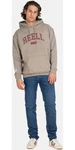 REELL Kapuzenpullover Team Hoodie Grau/Khaki/Beige/Braun