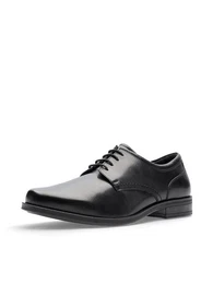 Alessio - Herren Schuhe Schnrschuh Glattleder schwarz