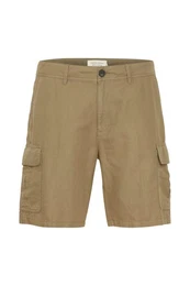 Shorts CFSimon 0137 cargo linen mix shorts Shorts aus Leinenmix