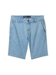 TOM TAILOR Jeansshorts TTJOSH Regular Slim Jeans Shorts Blau/Hellblau