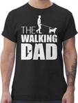 Shirtracer T-Shirt Witzige Geschenke Hundebesitzer Hunde Schwarz/Rot/Beige/Grau/Blau/Braun