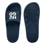 HUGO Nil Slid Badepantolette Blau/Dunkelblau