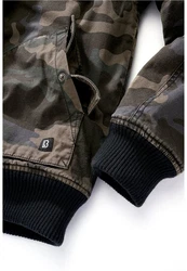 Brandit Jacke Bronx Dunkelgrün/Braun