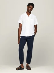 Tommy Hilfiger Kurzarmhemd SEERSUCKER SOLID SHIRT 