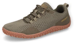 camel active Barfußschuh Sneaker Schnürschuh Komfortschuh Dunkelgrün/Khaki/Grün