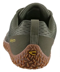 camel active Barfußschuh Sneaker Schnürschuh Komfortschuh Dunkelgrün/Khaki/Grün