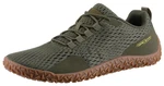 camel active Barfußschuh Sneaker Schnürschuh Komfortschuh Dunkelgrün/Khaki/Grün