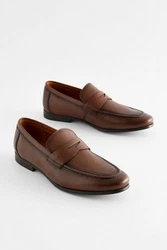 Next Sattel Loafer Braun/Dunkelbraun/Dunkelrot/Beige/Bordeaux