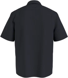 Tommy Hilfiger Kurzarmhemd SEERSUCKER SOLID SHIRT Dunkelblau/Blau/Dunkelgrau/Schwarz/Grau