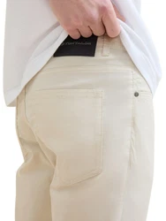 TOM TAILOR 5-Pocket Hose Weiß/Khaki/Beige/Creme