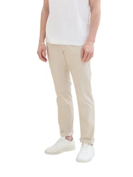 TOM TAILOR 5-Pocket Hose Weiß/Khaki/Beige/Creme