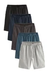 Next Bandeau Bikini Top 5er-Pack Grau/Dunkelblau/Khaki/Blau/Dunkelgrau