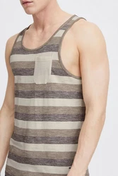 Solid Tanktop SDWhicco ärmelloses Shirt Beige/Braun/Grau
