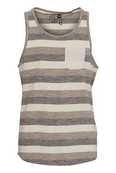 Solid Tanktop SDWhicco ärmelloses Shirt Beige/Braun/Grau