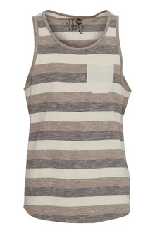 Solid Tanktop SDWhicco ärmelloses Shirt Beige/Braun/Grau