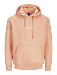 Jack & Jones Hoodie JORVESTERBRO Orange/Rosa