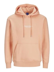 Jack & Jones Hoodie JORVESTERBRO Orange/Rosa
