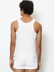 Marc O'Polo Tanktop Iconic Rib Weiß/Creme