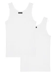 Marc O'Polo Tanktop Iconic Rib Weiß/Creme