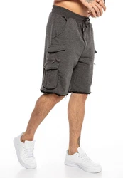 RedBridge Sweatshorts Herren Shorts Cargo Sweatpants Grau/Dunkelgrau/Hellgrau