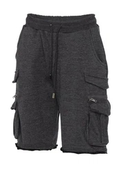 RedBridge Sweatshorts Herren Shorts Cargo Sweatpants Grau/Dunkelgrau/Hellgrau