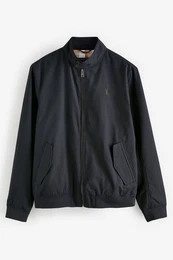 Blouson Wasserabweisende Harrington-Jacke mit Karofutter (1-St)