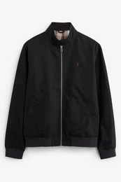 Blouson Wasserabweisende Harrington-Jacke mit Karofutter (1-St)
