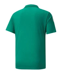 PUMA T-Shirt teamLIGA Sideline Polo Grün/Neonfarben/Dunkelgrün