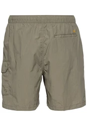camel active Badeshorts mit Cargotasche (1-St) Khaki/Dunkelgrün