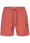 camel active Badeshorts mit Cargotasche (1-St) Orange/Rot/Rosa