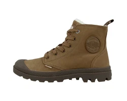 Palladium Pampa Hi Zip WL Herren Schnürboots Braun/Khaki/Dunkelgrün