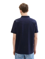 TOM TAILOR Poloshirt Denim Dunkelblau/Blau/Hellblau